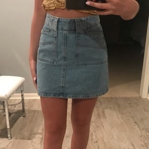 URBAN OUTFITTERS JEAN SKIRT